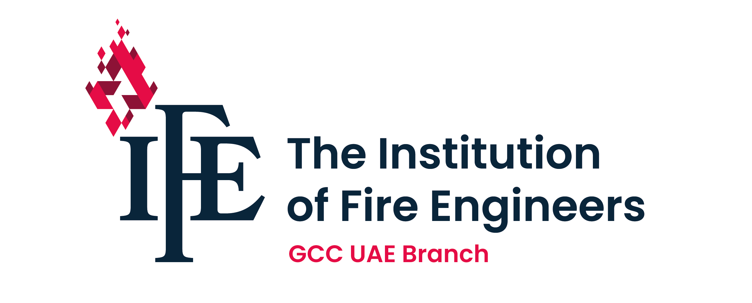 IFE Branch Logo GCC UAE Red and Blue cropped